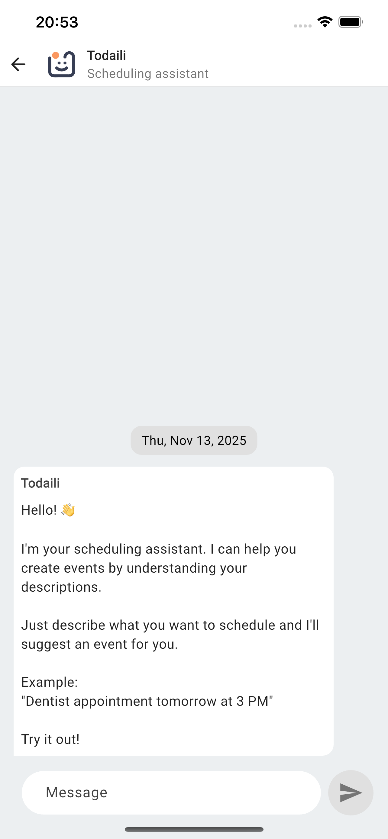 Todaili Screenshot 1